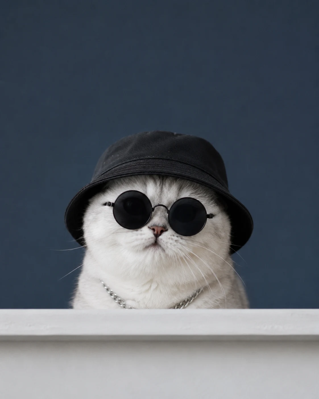 Cool Streetwear Cat Portrait pet portrait with polished lighting, stylish scene details, and an Instagram-ready look